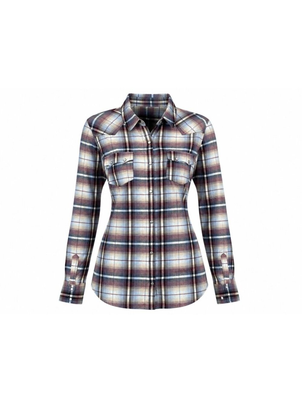 Mossimo Supply Co Large Plaid Western Button Down Shirt Casual Fall Aesthetic